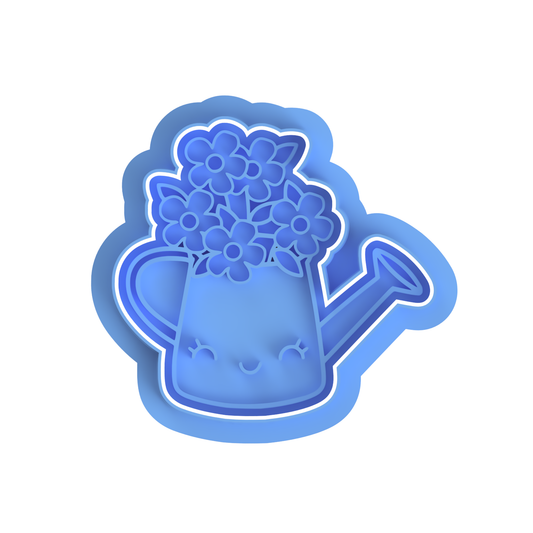 Water spout with flowers Cutter/Embosser