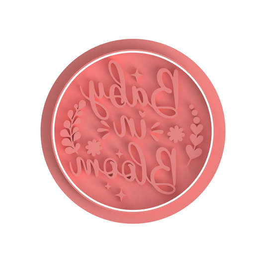 Baby in bloom #3 Cutter/stamp