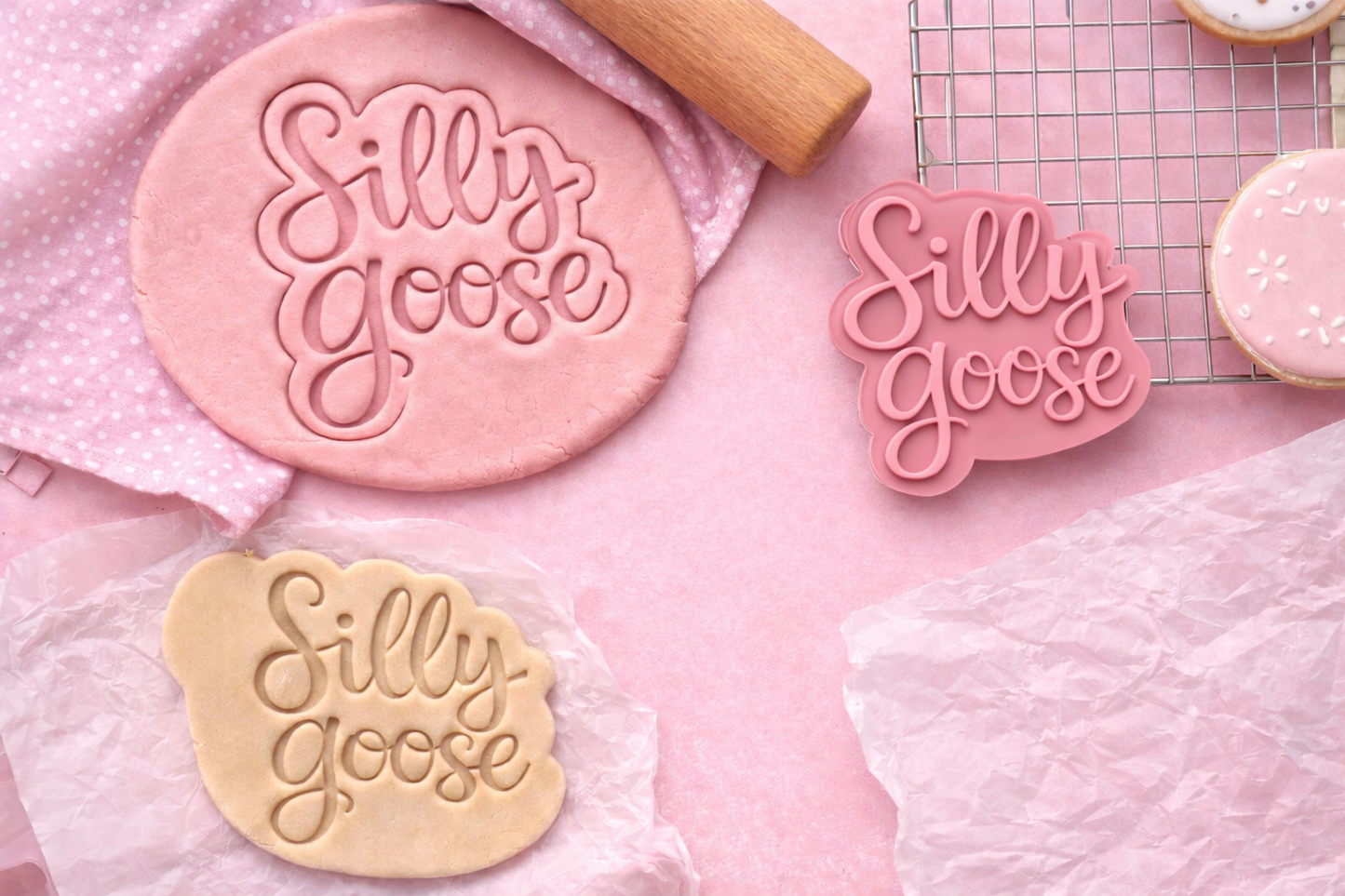 Silly Goose cutter and stamp