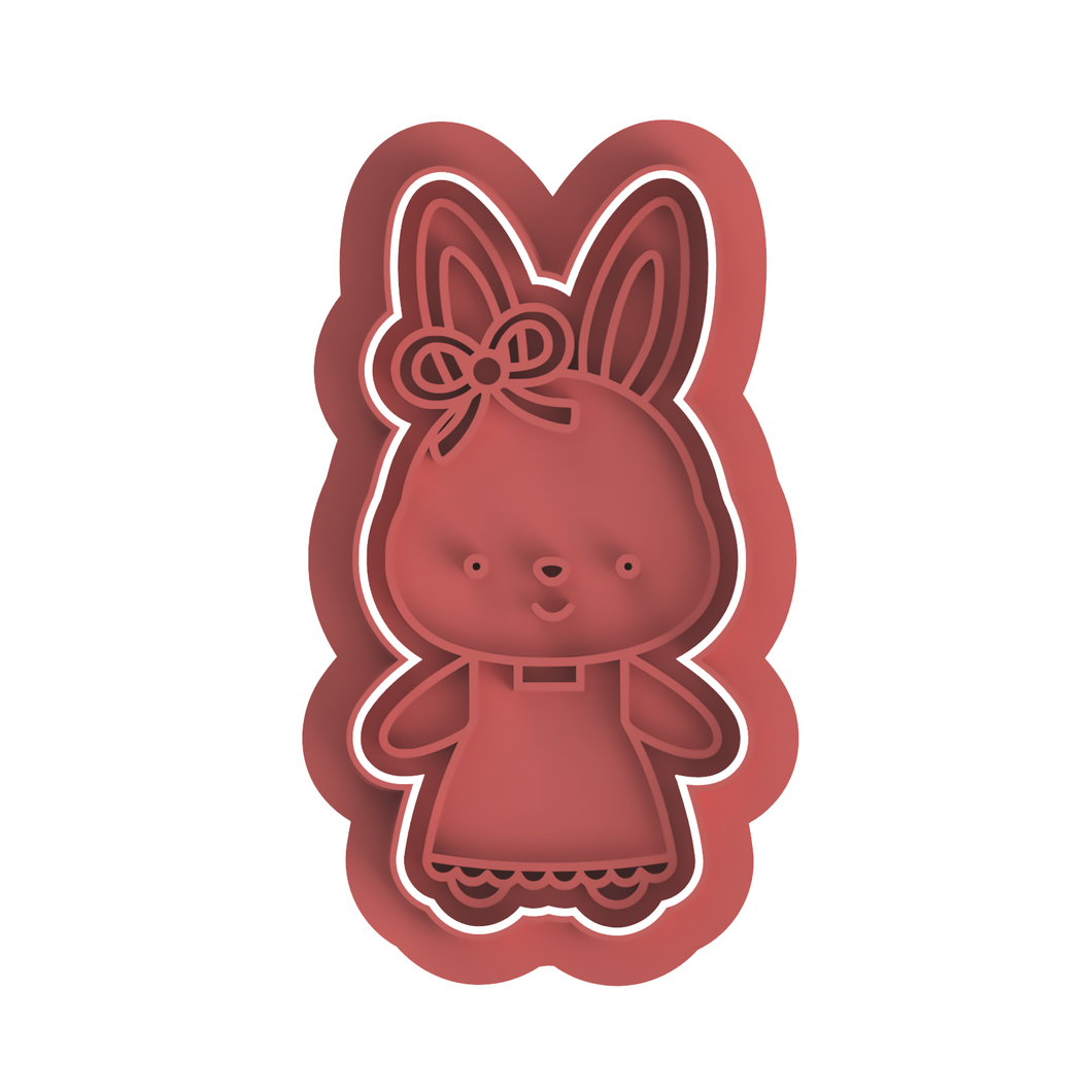 Bunny Girl #2 Cutter/Stamp