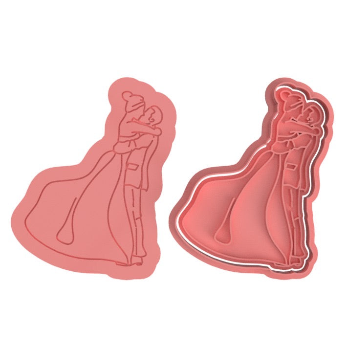 Wedding Couple Cutter/Stamp/Debosser