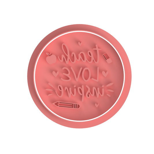 Teach Love Inspire Stamp
