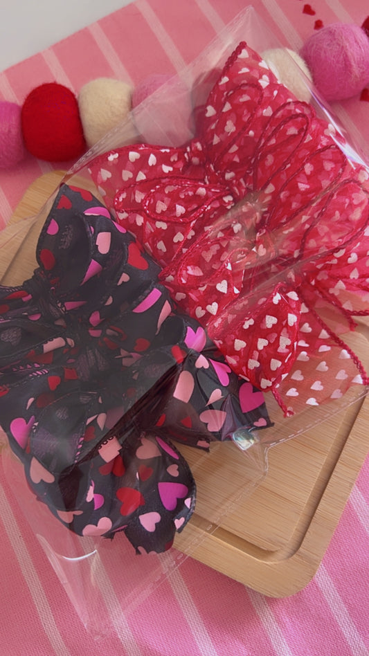 Valentines Bows set #1