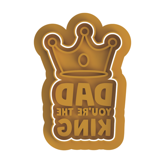 Dad you're the king Cutter/stamp #21