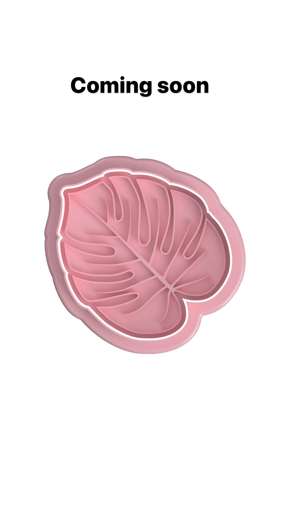 Tropical leaf cutter/stamp #2