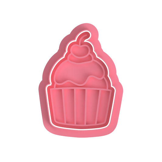 Cupcake #2 cutter/Stamp