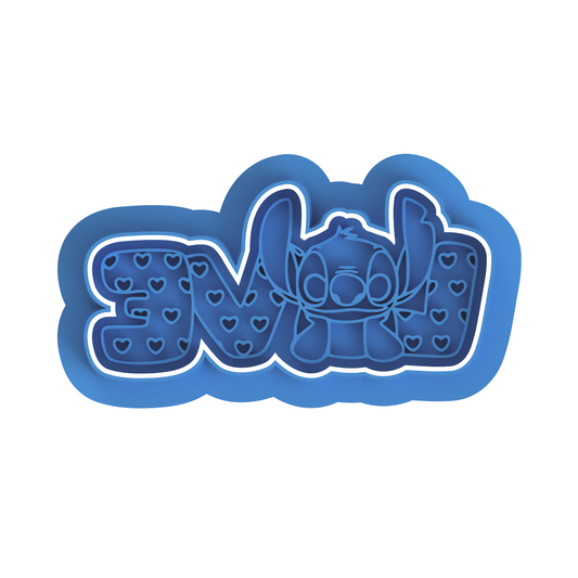 Love Stitch Stamp and cutter