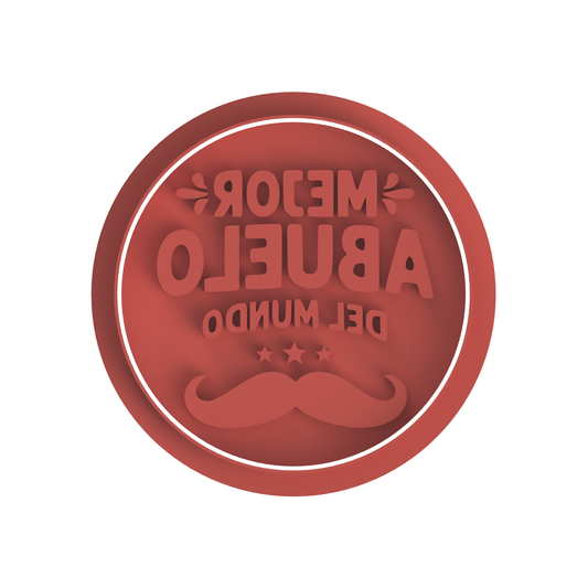 Mejor Abuelo del Mundo stamp #12