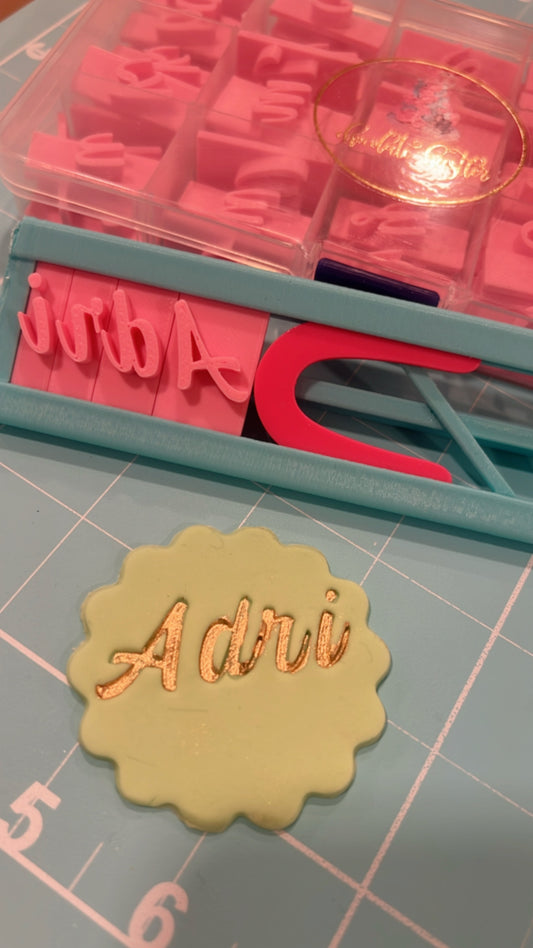 Michland Classic Font Set Stamps