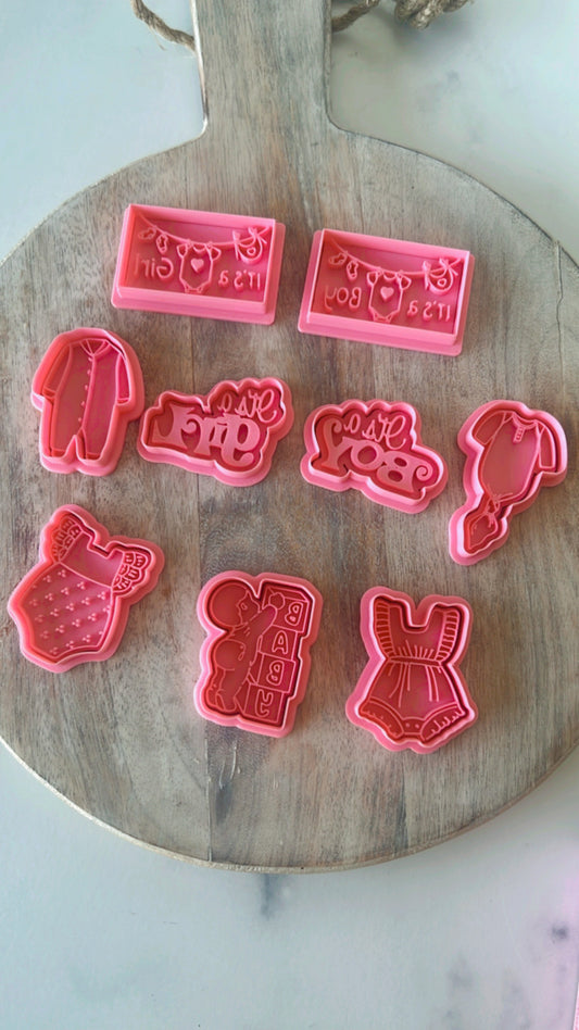 Baby set #3 cutter/embosser