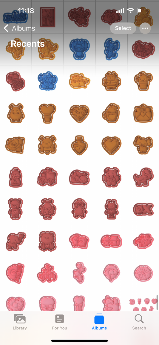Create your own Valentines Bundle Cutter Stamp