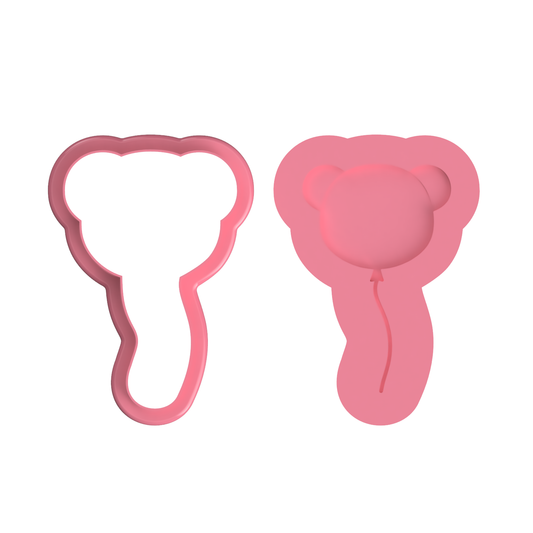 Bear Balloon Cutter/Stamp