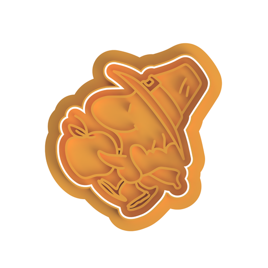 Woodstock Thanksgiving Cutter/Stamp