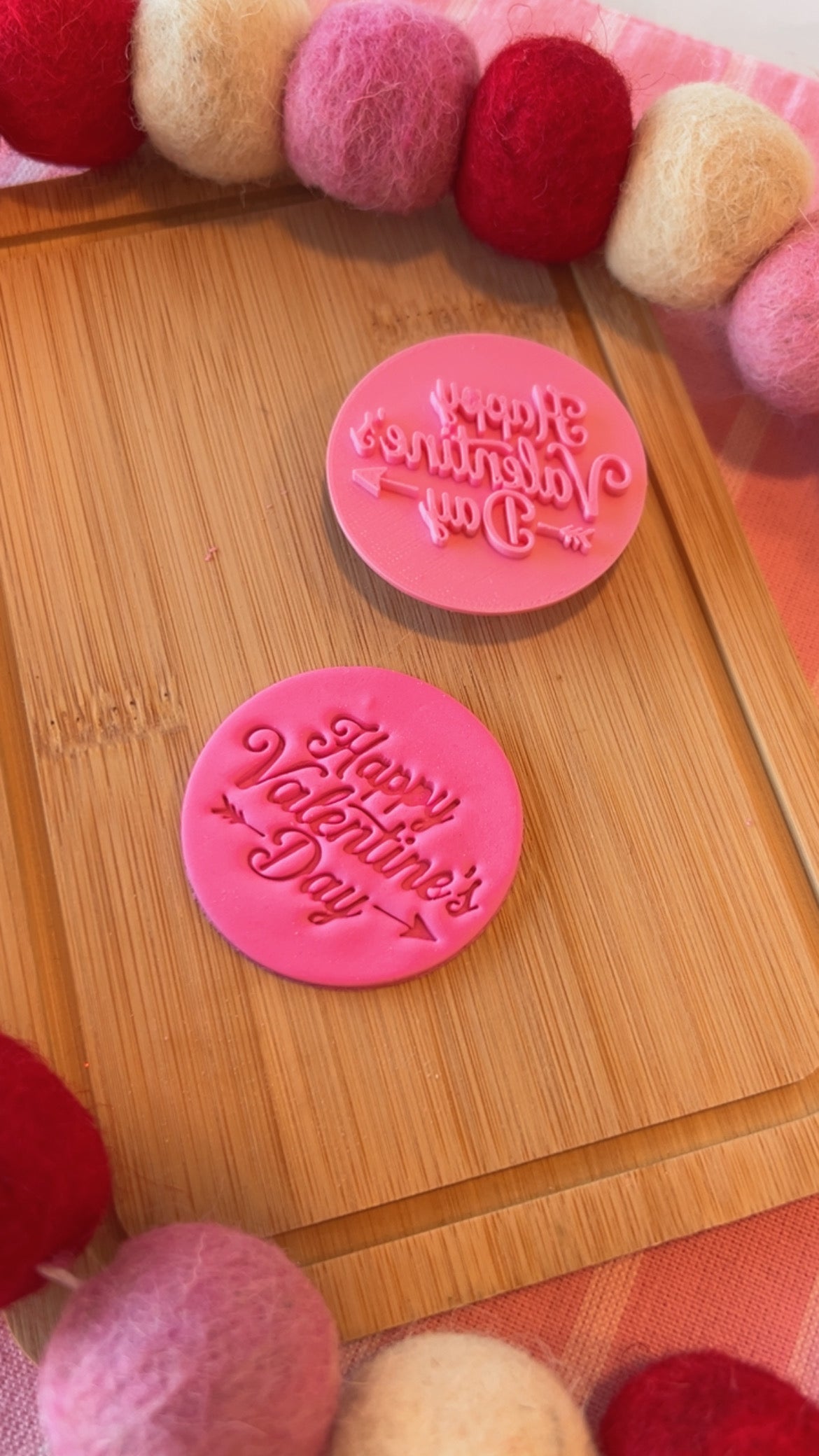 Happy Valentines Day #2 Round Stamp 2026