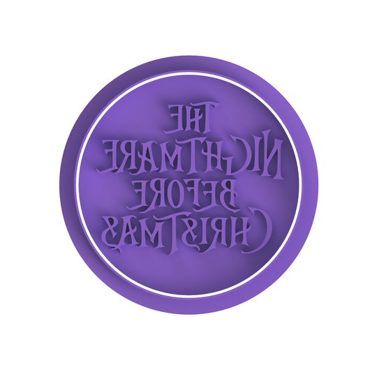 Nightmare Before Christmas  logo Stamp