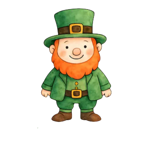 St Patricks Gnome  Cutter and stamp