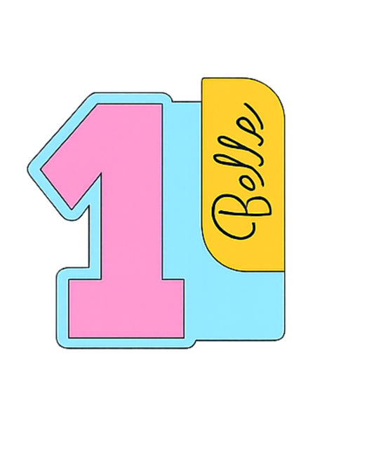 First Birthday plaque cutters