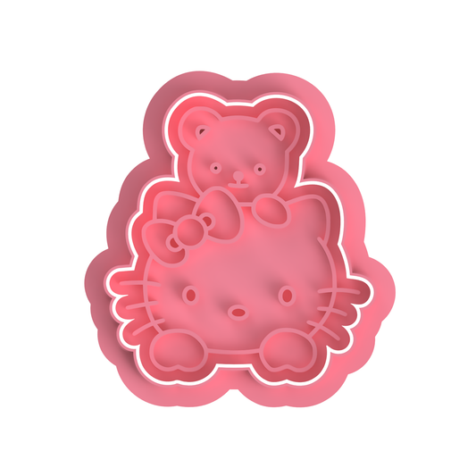 Kitty #3  cutter/Stamp