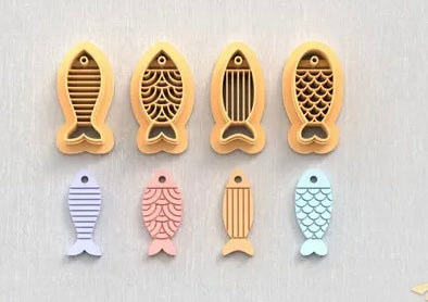 Fish cutter Set #2 Cutter/Stamp