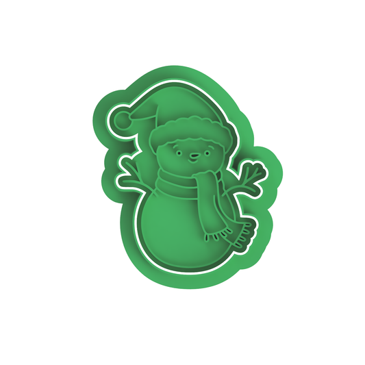 Snow man Cutter/Stamp