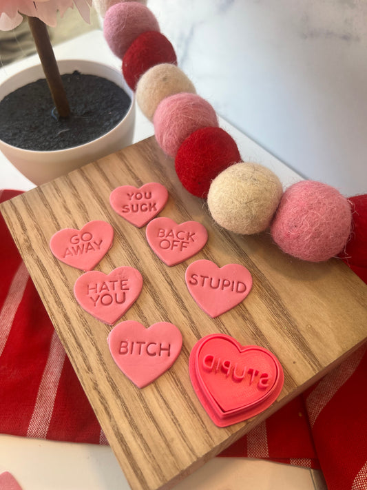 Anti Conversation hearts set