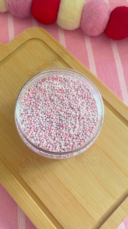 Valentines pastel non-pareils sprinkle mix #1