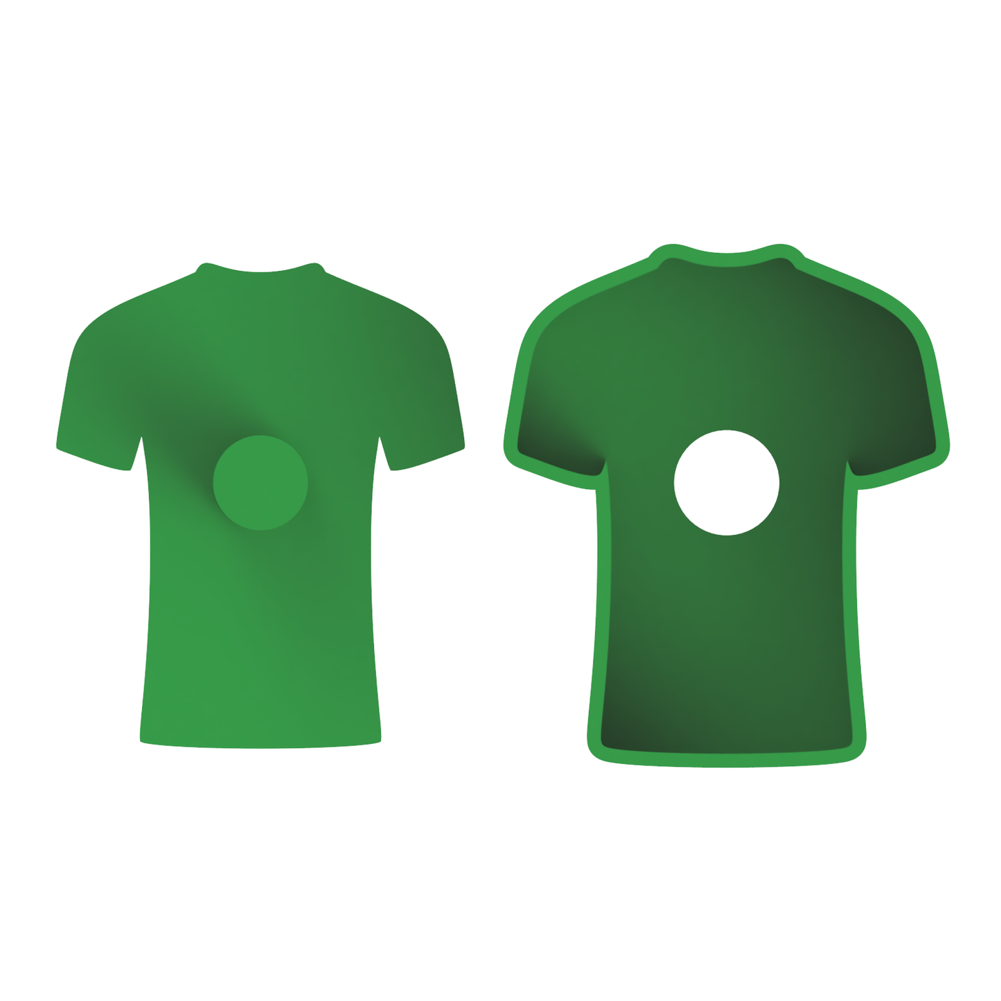 Soccer jersey Cakepop mold