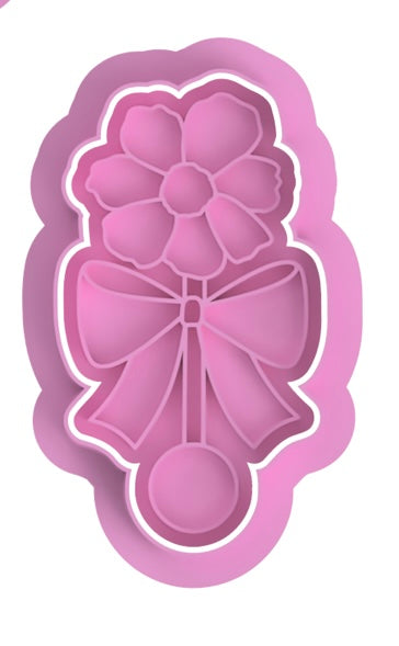 Flower rattle Cutter/stamp 2