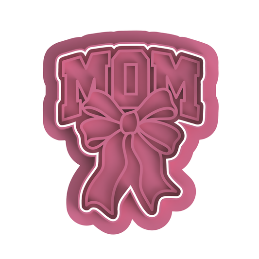 Mom with bow cutter/Stamp