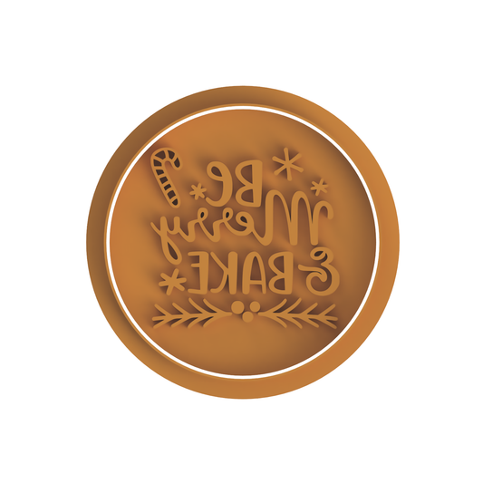 Be Merry & Bake Stamp