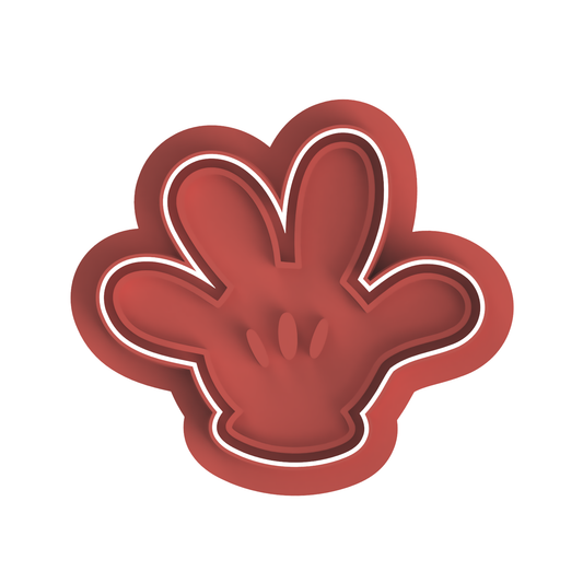 Boy Mouse Gloves set  Cutter/embosser