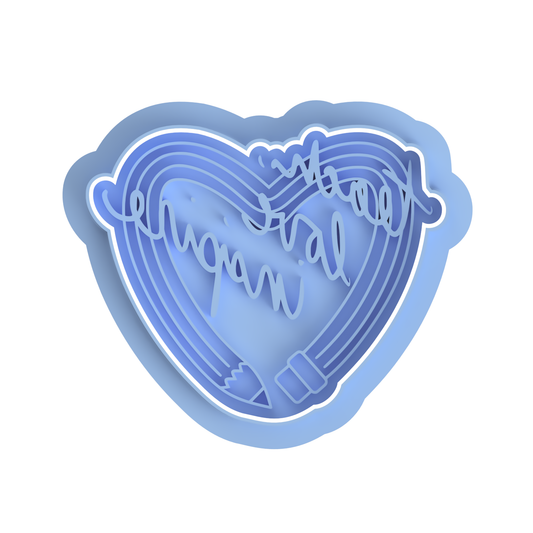Teach Love inspire Cutter/Embosser