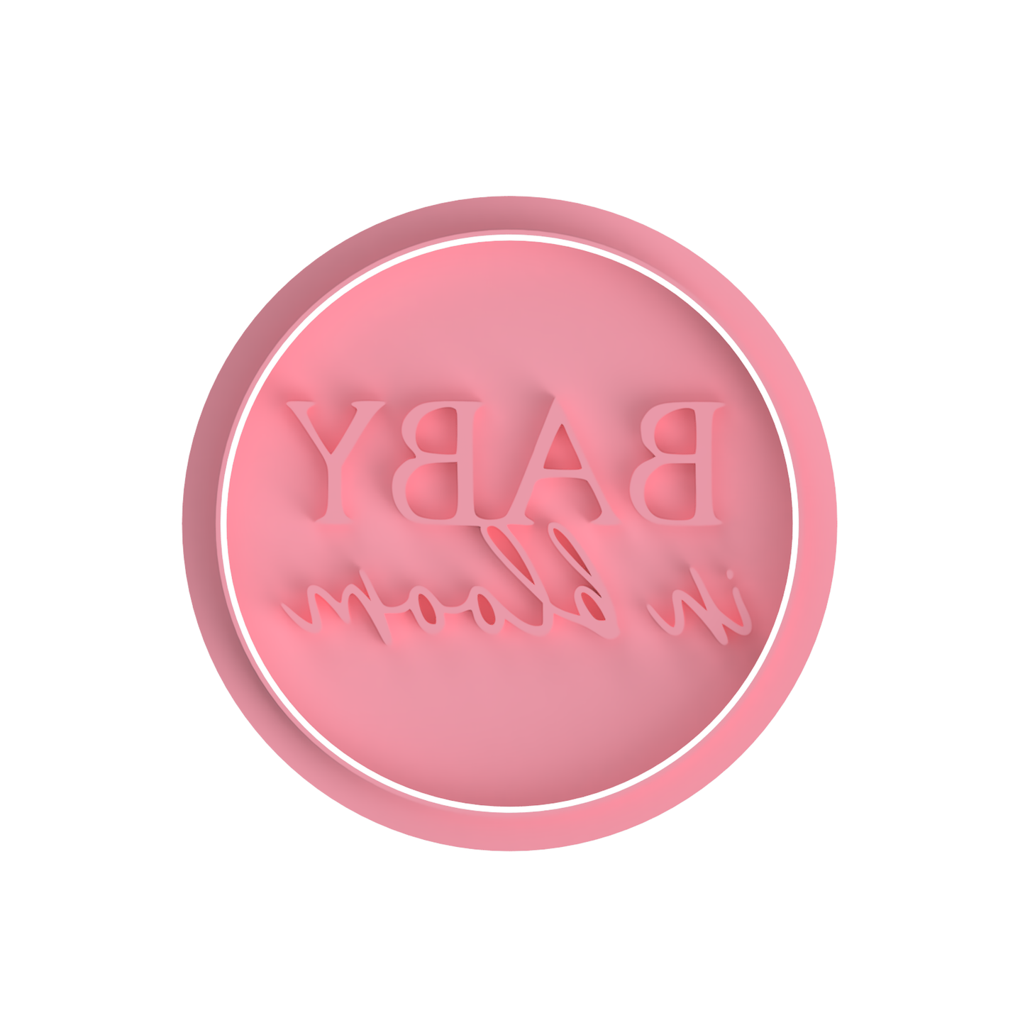 Baby in bloom stamp 1