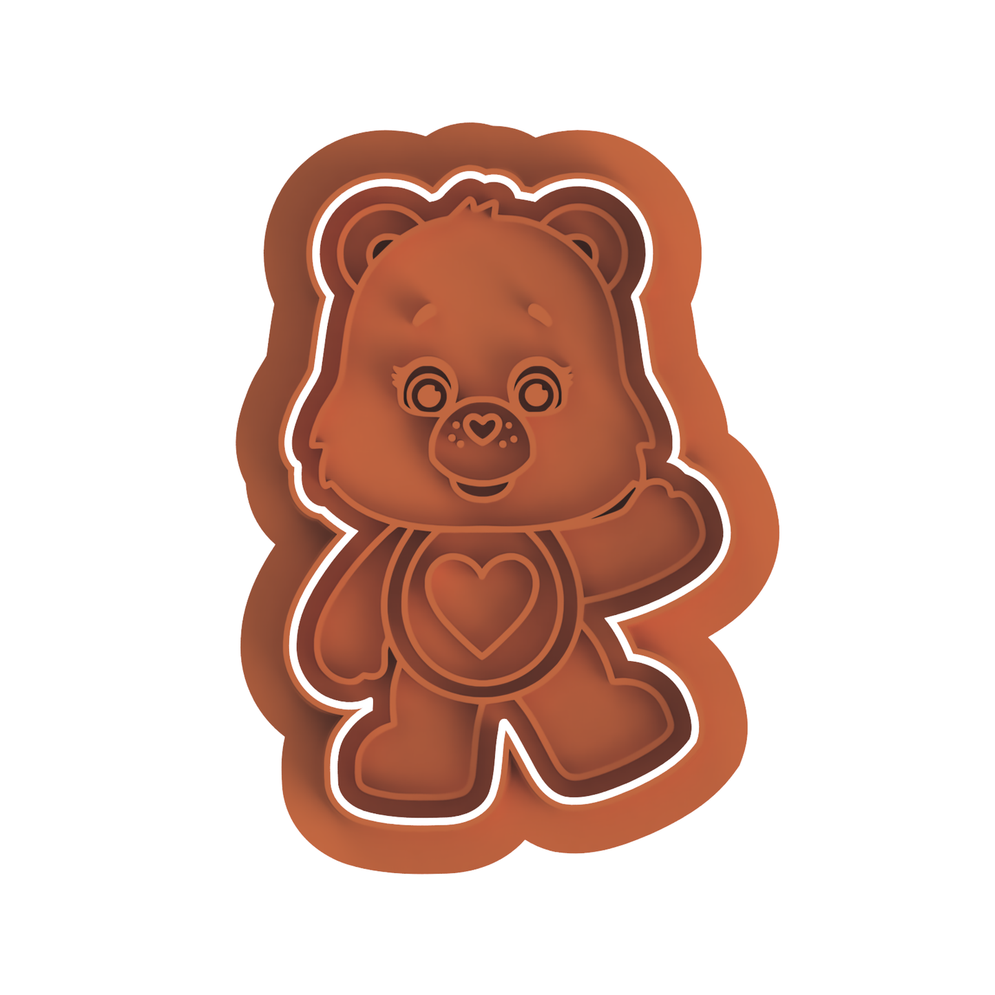 Care Bear with heart Cutter/Embosser