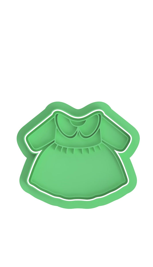 BABY GIRL DRESS CUTTER/STAMP
