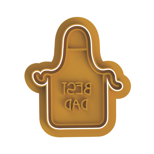 Best Dad Apron Cutter/stamp #25