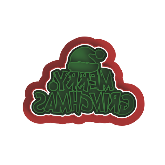 Merry Grinchmas #2 Cutter Stamp