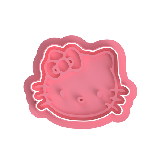 Kitty face cutter/Stamp