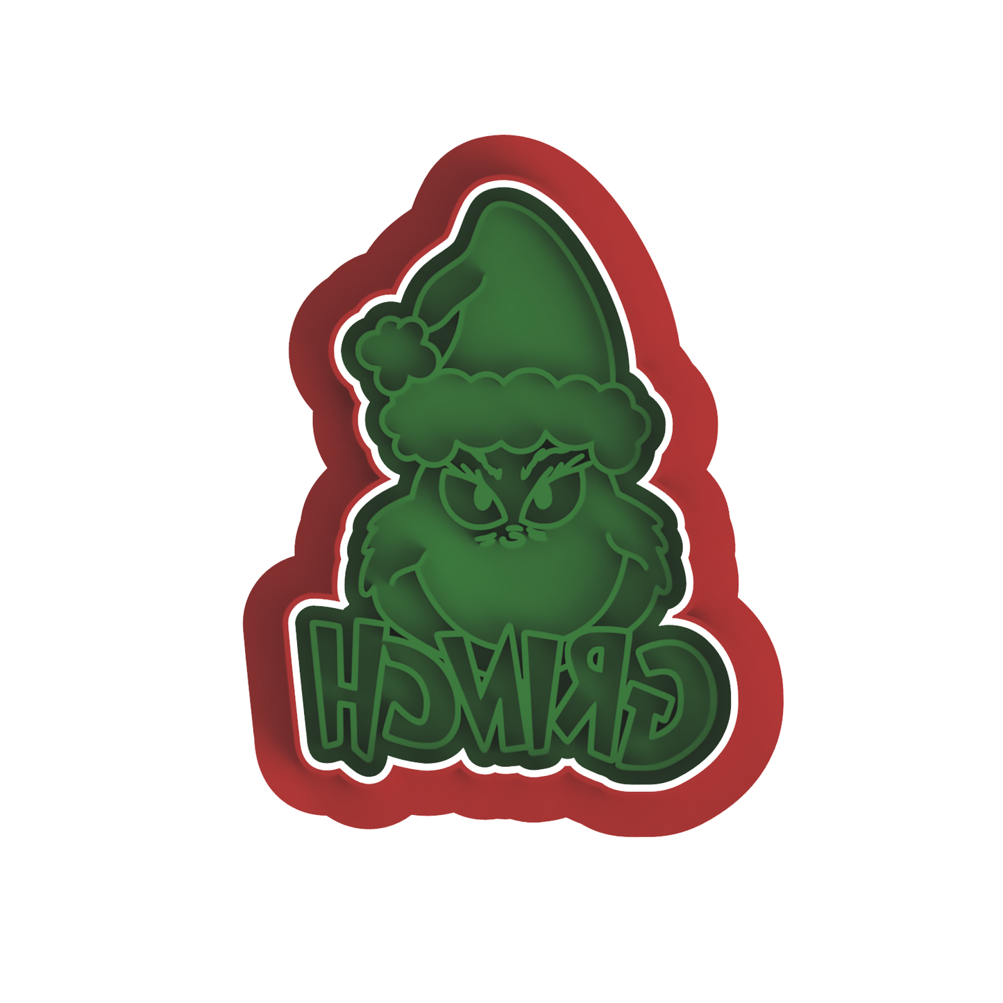 Grinch #2 Cutter Stamp