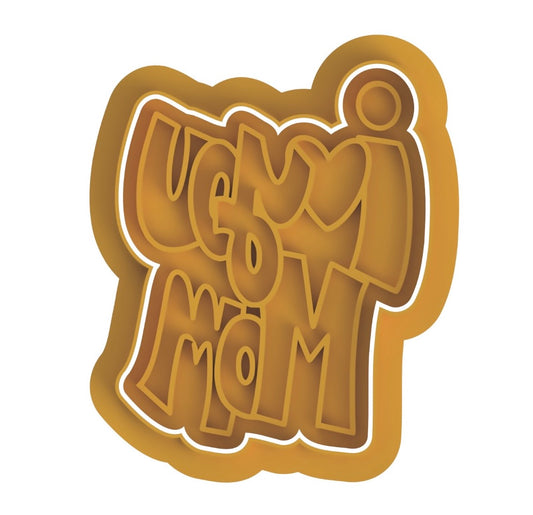 II love you mom cutter/Stamp