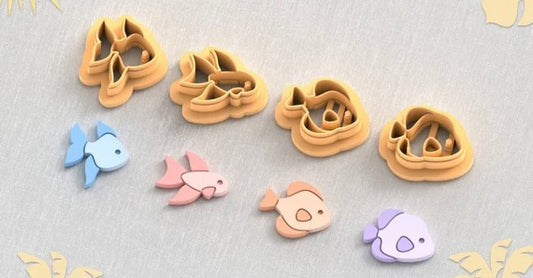 Fish cutter Set Cutter/Stamp
