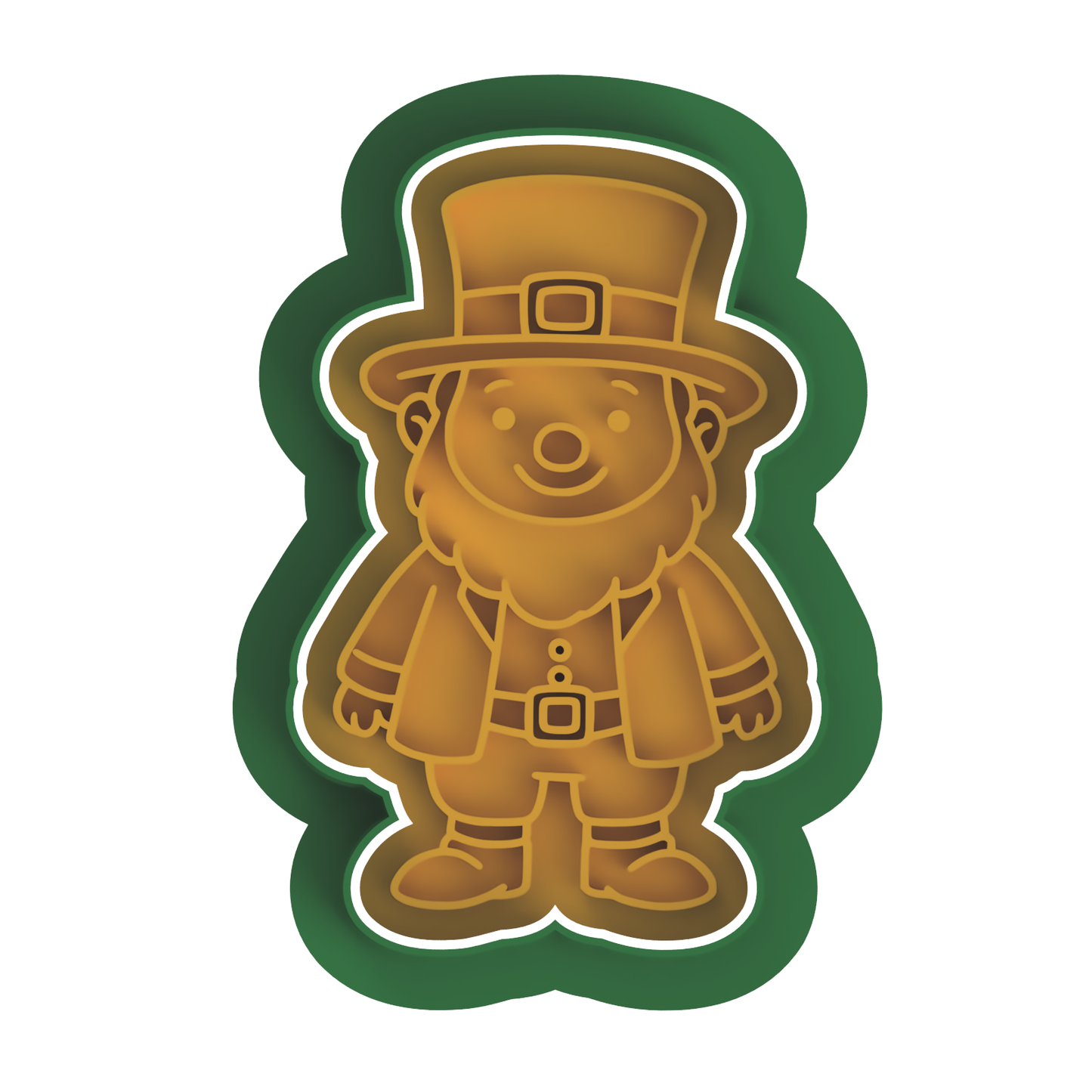 St Patricks Gnome  Cutter and stamp