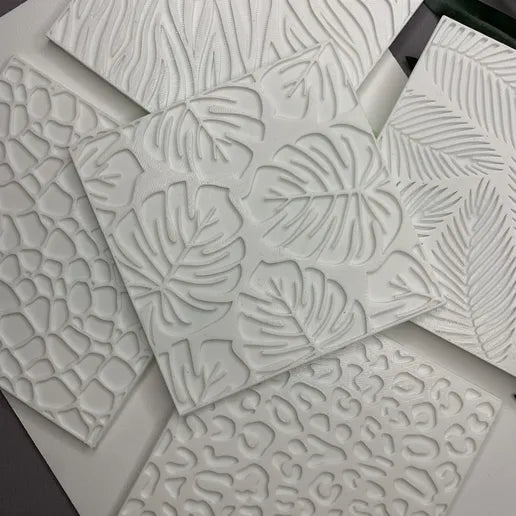 Tropical Texture Stamps Set of 5