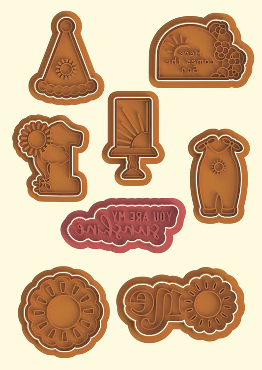 You are my Sunshine Bundle Cutter Stamp
