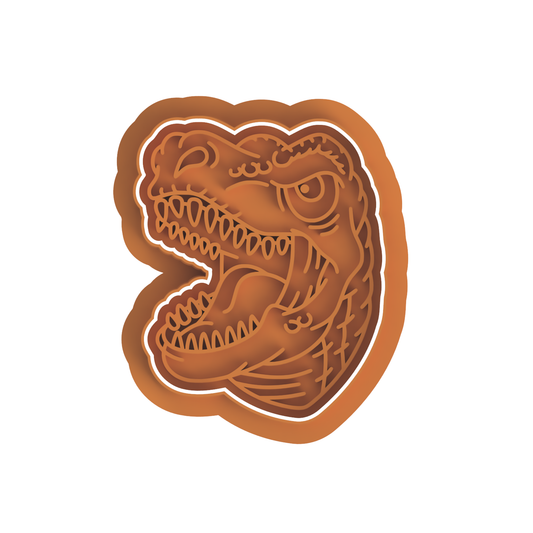 Dinosaur Head Cutter & Stamp