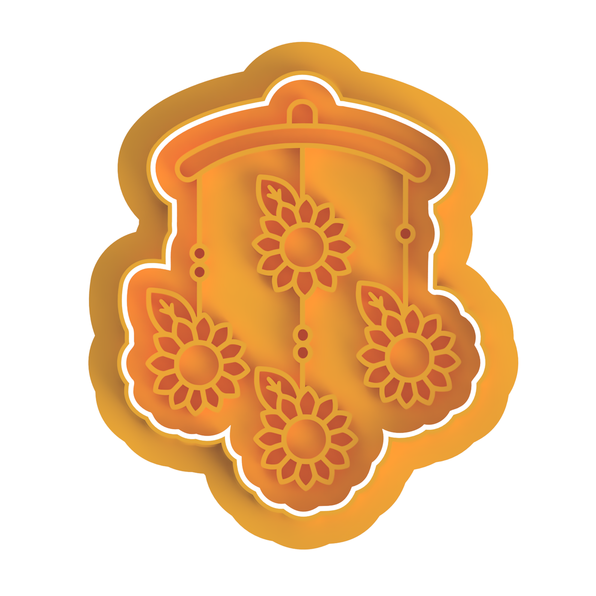 Sunflower Baby set  cutter/stamp