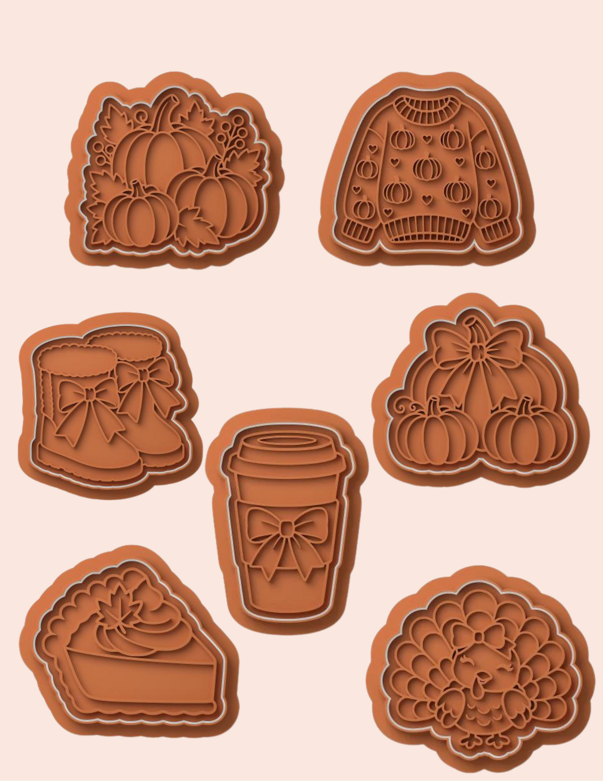 Thanksgiving 2026 cutter/stamp Set #2