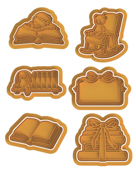 Baby Book  Theme set cutter/stamp
