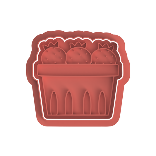 Strawberry Basket Cutter/Stamp