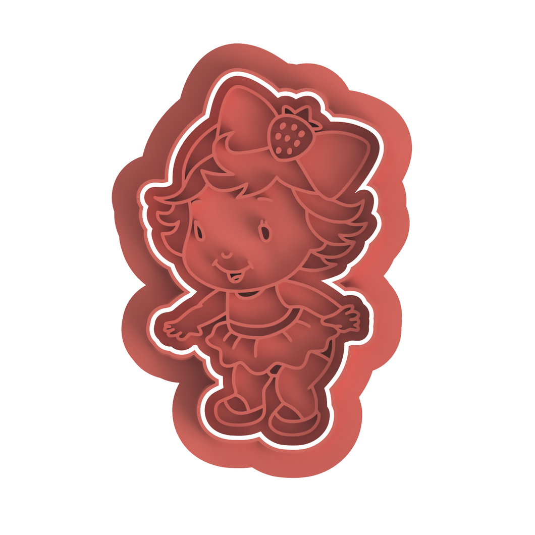 Strawberry Shortcake babygirl Cutter/Stamp